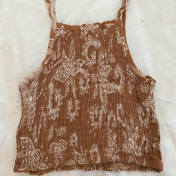 Patterned MINKPINK cropped tank - Picture 1 of 1